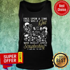 Once Upon A Time Girl Scrapbooking Tank Top