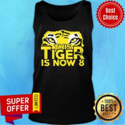 Tiger Is Now 8 Years Old Tank Top