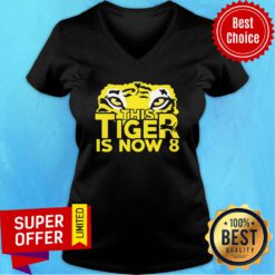 Tiger Is Now 8 Years Old V-neck