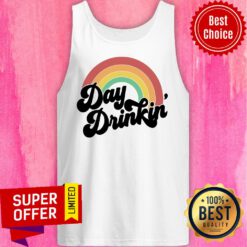 Top Rainbow Day Drinkin Tank Top