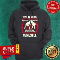 Wrestling Only Tough Girls Wrestle Hoodie