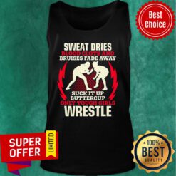 Wrestling Only Tough Girls Wrestle Tank Top