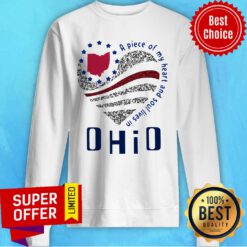A Piece Of My Heart And Soul Lives In Ohio Sweatshirt