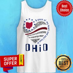 A Piece Of My Heart And Soul Lives In Ohio Tank Top