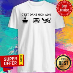 C'est Dans Mon ADN Coffee Book Scuba Diving Shirt