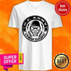 Chemical Corps US Army Chem Dawg V-neck