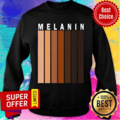Cute Melanin Shades Black Pride Sweatshirt