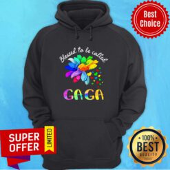 Daisy Flower Blessed To Be Called Gaga Hoodie