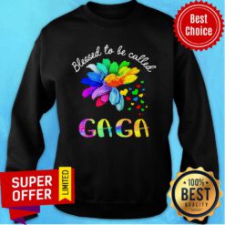 Daisy Flower Blessed To Be Called Gaga Sweatshirt