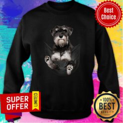 Dog In Pocket Schnauzer Sweatshirt