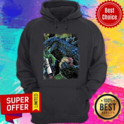 Godzilla Eat Truck And Tacus Toxic Hoodie