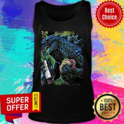 Godzilla Eat Truck And Tacus Toxic Tank Top