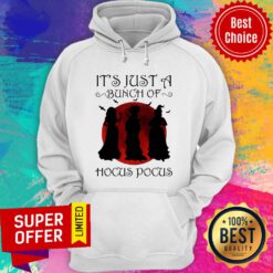 Halloween Witch It's Just A Bunch Of Hocus Pocus Hoodie