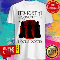 Halloween Witch It's Just A Bunch Of Hocus Pocus Shirt