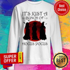 Halloween Witch It's Just A Bunch Of Hocus Pocus Sweatshirt
