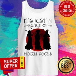 Halloween Witch It's Just A Bunch Of Hocus Pocus Tank Top