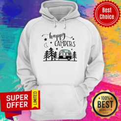 Happy Camper Car Camping Hoodie