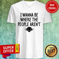 I Wanna Be Where The People Aren't V-neck
