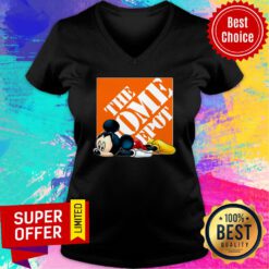 Mickey The Home Depot V-neck