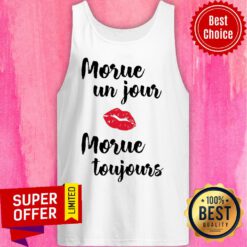 Morue Un Jour Kiss Morue Toujours Tank Top