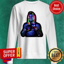Muhammad Ali Pop Art Towel Over Head Smiling Goat Boxing Sweatshirt