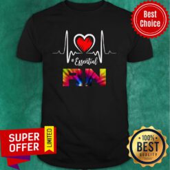 Nurse Essential RN Heart Beat Shirt