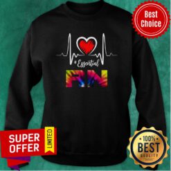 Nurse Essential RN Heart Beat Sweatshirt