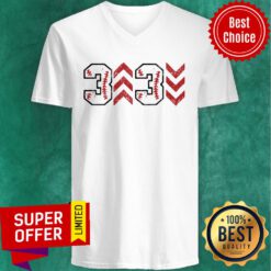 Official 3 Up 3 Down V-neck