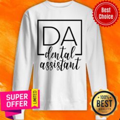 Official Dental Assistant Squared Sweatshirt