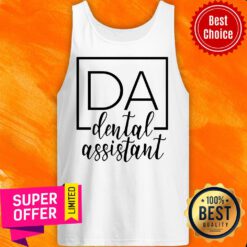 Official Dental Assistant Squared Tank Top