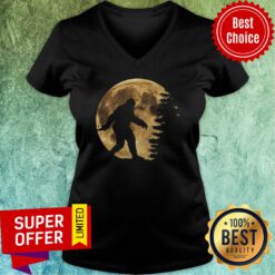 Official Moon Bigfoot Silhhouete V-neck