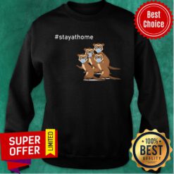 Official Otter Wear Face Mask Stay Home Sweatshirt