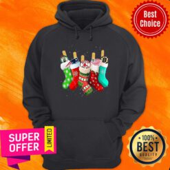 Patriot Boston New England Christmas Socks Hoodie