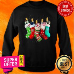 Patriot Boston New England Christmas Socks Sweatshirt