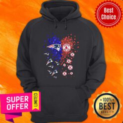 Patriot Boston Red Sox New England Heart Hoodie