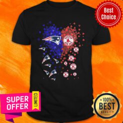 Patriot Boston Red Sox New England Heart Shirt
