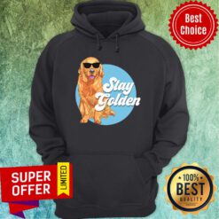Premium Stay Golden Dog Hoodie