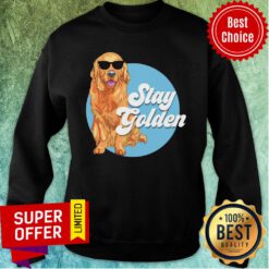 Premium Stay Golden Dog Sweatshirt