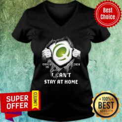 Quest Diagnostics Inside Me Covid-19 2020 I Can’t Stay At Home V-neck