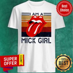 Rolling Stone I Am A Mick Girl Vintage Shirt
