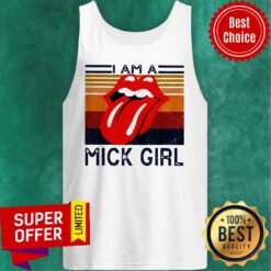 Rolling Stone I Am A Mick Girl Vintage Tank Top