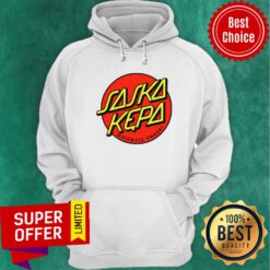 Saska Kepa Biała Koszulka Meska Hoodie