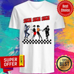 Ska Ska Ska Racing Land V-neck