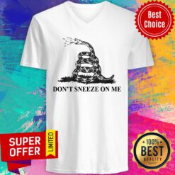 Snake Don't Sneeze On Me V-neck