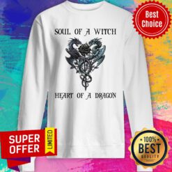 Soul Of A Witch Heart Of A Dragon Sweatshirt