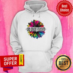 Sunflower Leopard It Take A Lot Of Sparkle To Be A 3rd Grade Teacher Hoodie