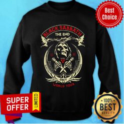 The Death Black Sabbath The End Obey World Tour Sweatshirt