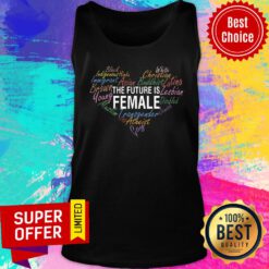 The Future Is Female Atheist Gay White Lation Lesbian LGBT Tank Top