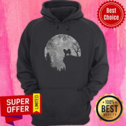 Tibetan Mastiff And Moon Halloween Hoodie