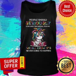 Unicorn Hippie People Should Seriously We All Know It's Tank Top